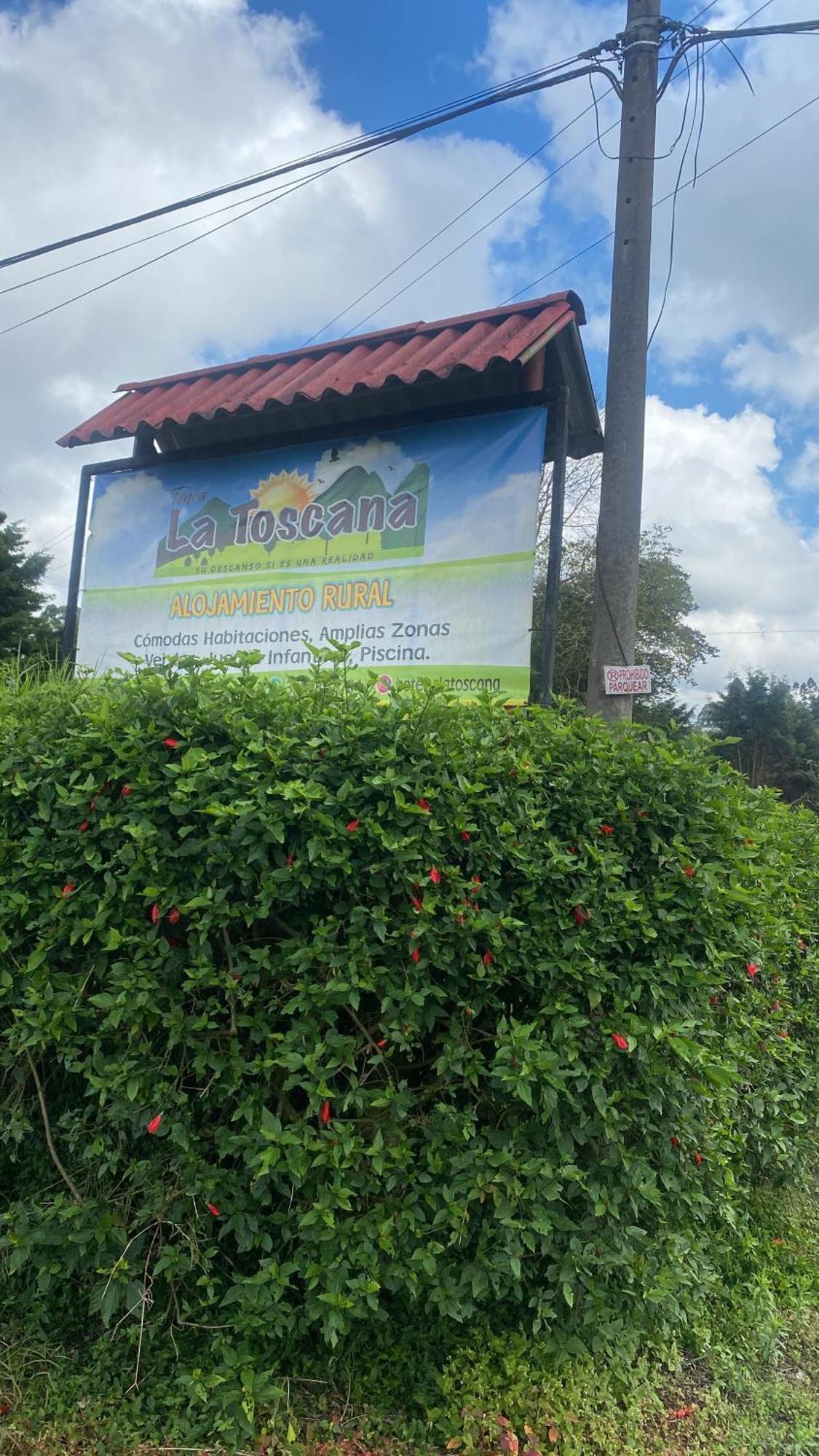 Finca La Toscana El Manzano  Eksteriør bilde